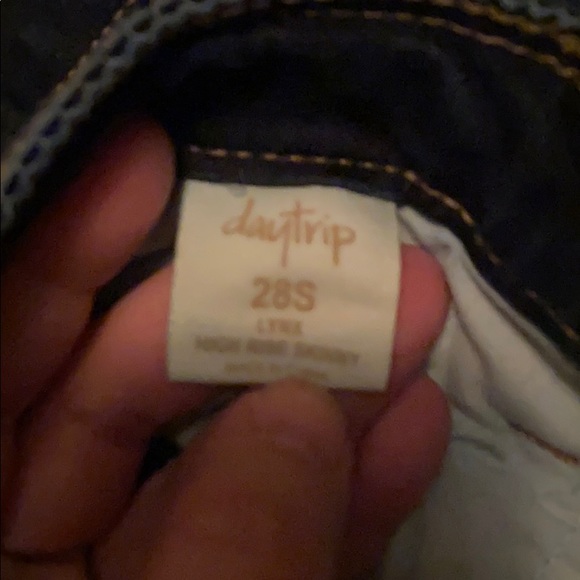 Daytrip lynx high waisted skinny jeans nwot - Picture 4 of 4